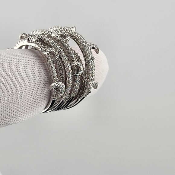 Sterling Silver Moon Ring – Unique Celestial Gift for Her - Picture 7 of 8